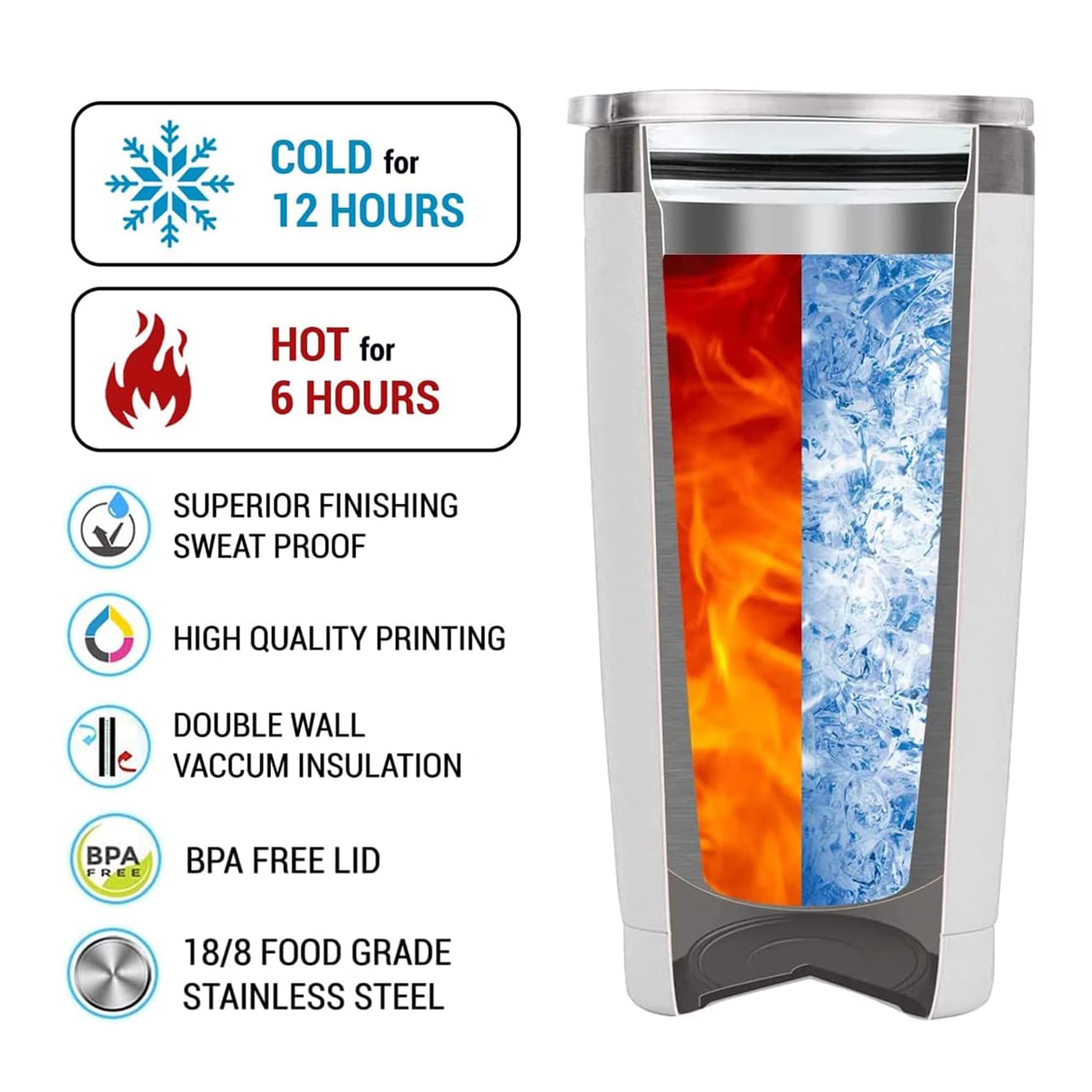 Personalized Custom Face Baby Tumbler Insulated Cups Travel Coffee Mug with Lid Stainless Steel 20 30 Oz First Time Daddy Gifts for Dad Men Husbands from Wife Fathers Day - Image 6